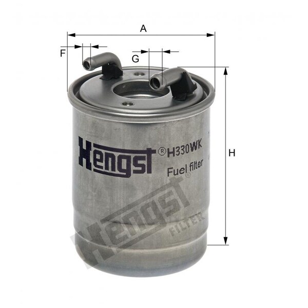 Hengst Fuel Filter, H330WK H330WK - main
